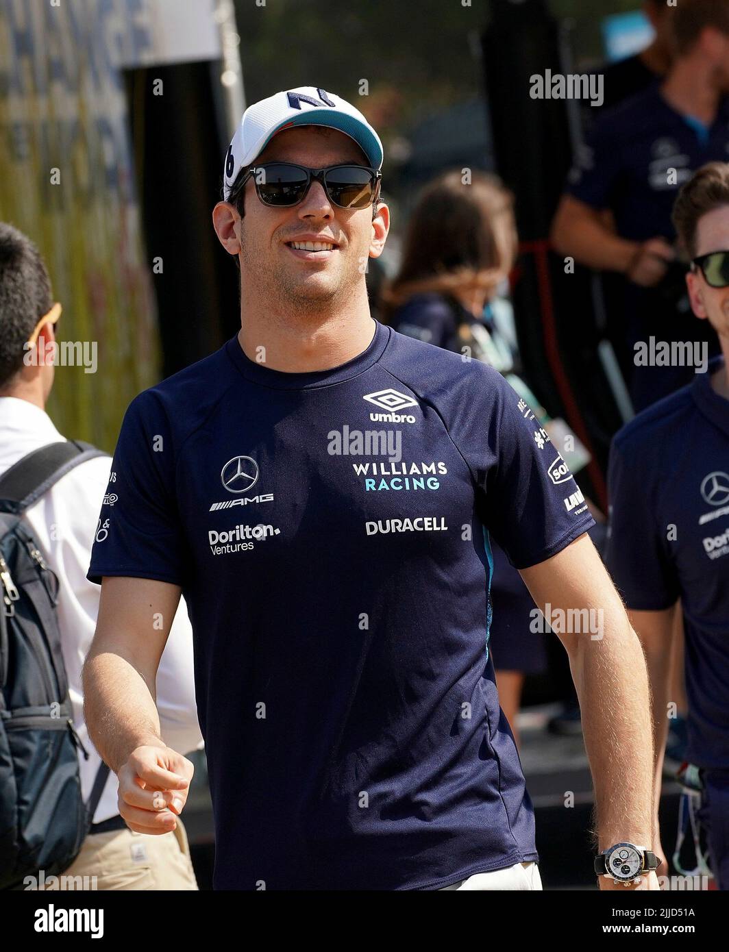 Le Castellet, Frankreich. 23rd juillet 2022. 23 juillet 2022, circuit Paul Ricard, le Castellet, FORMULE 1 GRAND PRIX DE FRANCE 2021 DE LENOVO, sur la photo Nicholas Latifi (CAN), Williams Racing Credit: dpa/Alay Live News Banque D'Images