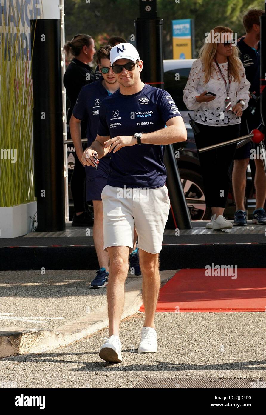 Le Castellet, Frankreich. 23rd juillet 2022. 23 juillet 2022, circuit Paul Ricard, le Castellet, FORMULE 1 GRAND PRIX DE FRANCE 2021 DE LENOVO, sur la photo Nicholas Latifi (CAN), Williams Racing Credit: dpa/Alay Live News Banque D'Images