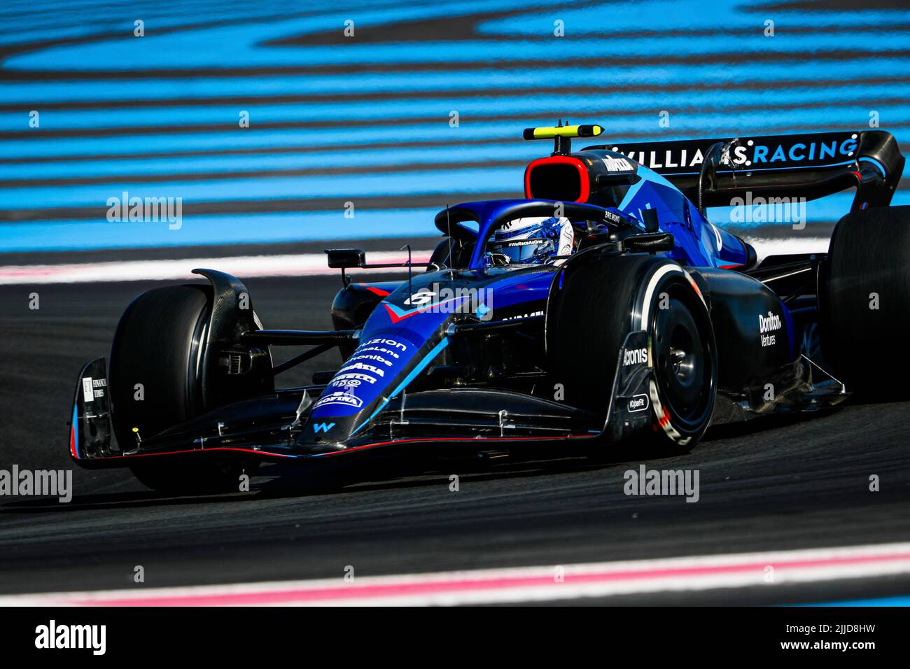 Le Castellet, France. 22nd juillet 2022. #6 Nicholas Latifi (CAN, Williams Racing), Grand Prix de France F1 au circuit Paul Ricard sur 22 juillet 2022 au Castellet, France. (Photo par HIGH TWO) Credit: dpa/Alay Live News Banque D'Images