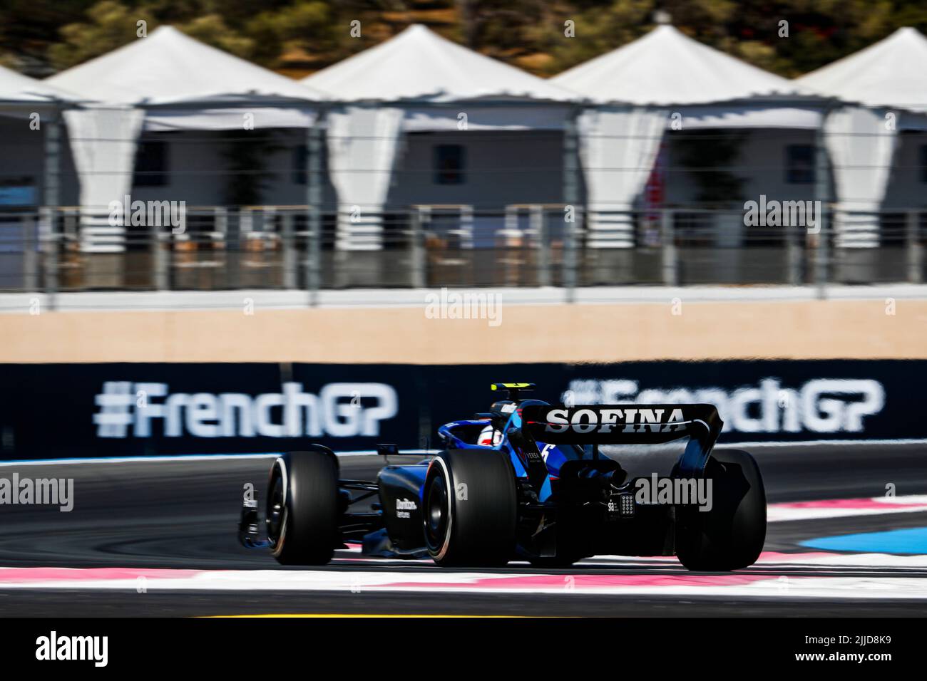 Le Castellet, France. 22nd juillet 2022. #6 Nicholas Latifi (CAN, Williams Racing), Grand Prix de France F1 au circuit Paul Ricard sur 22 juillet 2022 au Castellet, France. (Photo par HIGH TWO) Credit: dpa/Alay Live News Banque D'Images