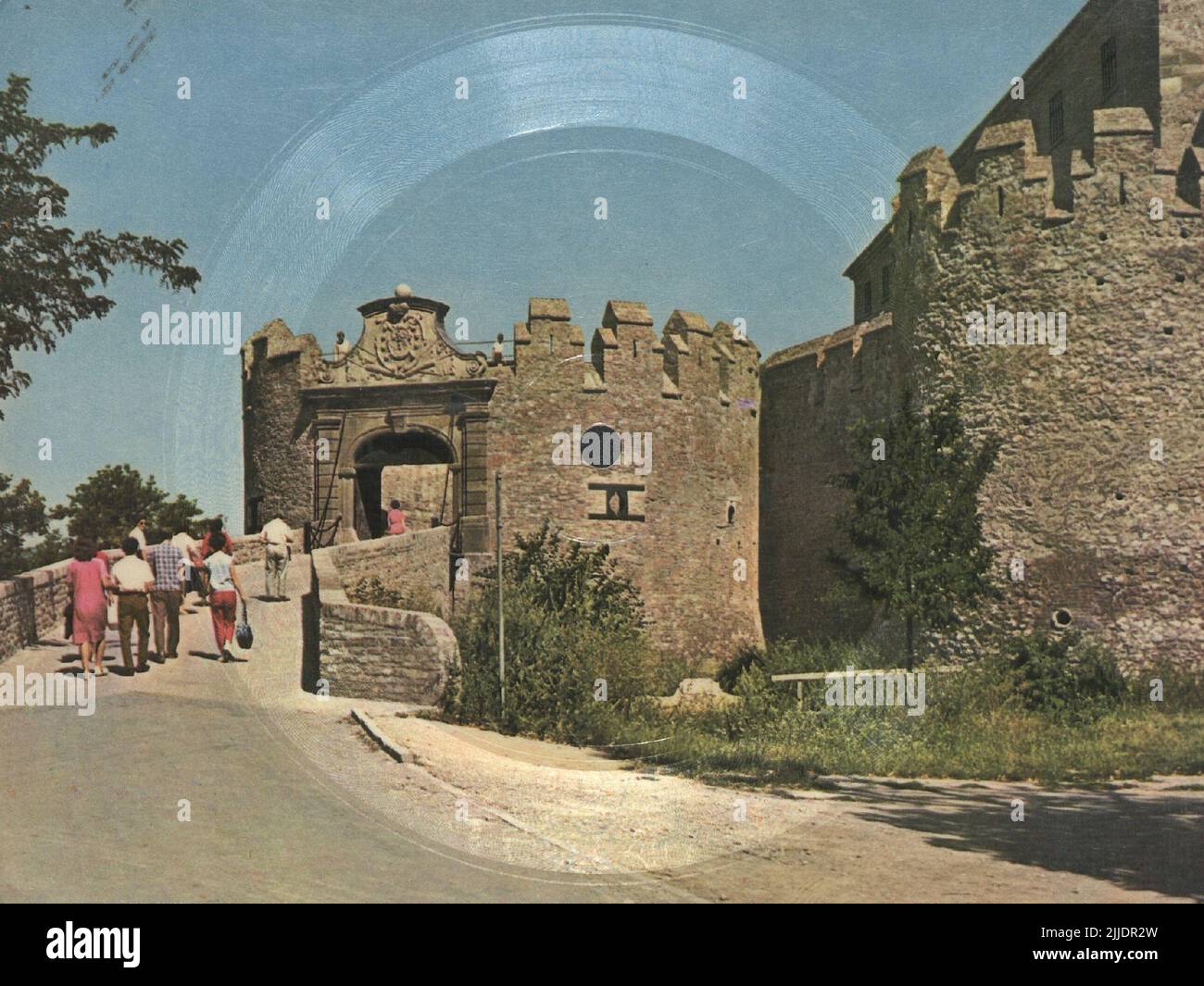 Château de Siklós en 1963. Château de Siklós en 1963. La collection d
