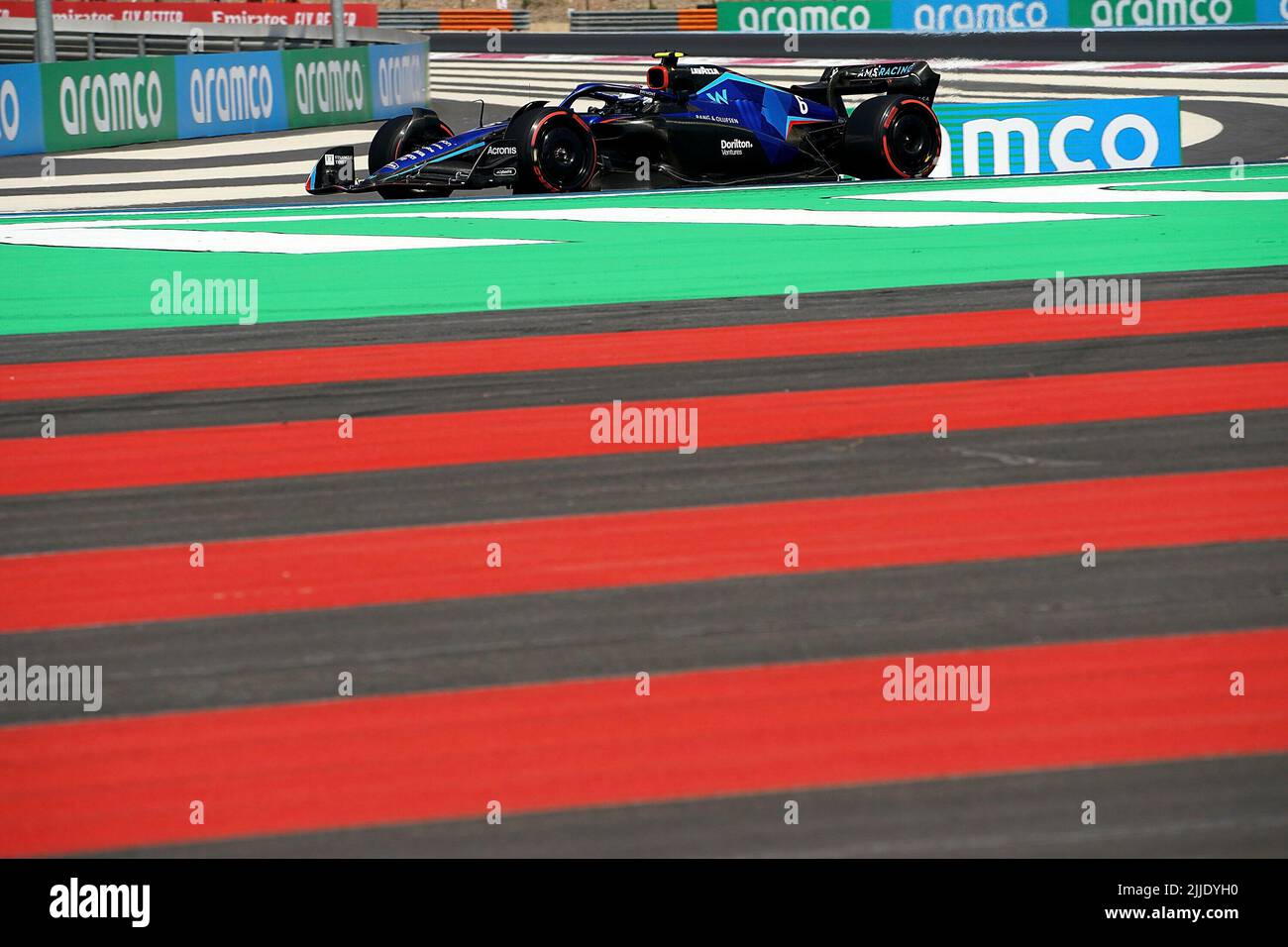 Le Castellet, Frankreich. 23rd juillet 2022. 23 juillet 2022, circuit Paul Ricard, le Castellet, FORMULE 1 GRAND PRIX DE FRANCE 2021 DE LENOVO, sur la photo Nicholas Latifi (CAN), Williams Racing Credit: dpa/Alay Live News Banque D'Images