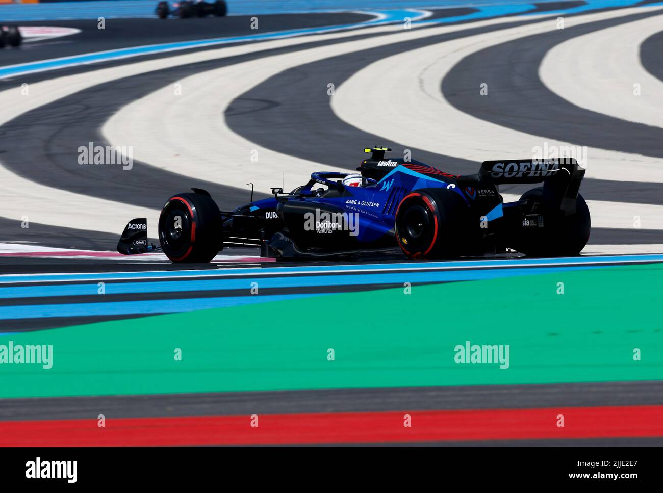 Le Castellet, France. 23rd juillet 2022. #6 Nicholas Latifi (CAN, Williams Racing), Grand Prix de France F1 au circuit Paul Ricard sur 23 juillet 2022 au Castellet, France. (Photo par HIGH TWO) Credit: dpa/Alay Live News Banque D'Images