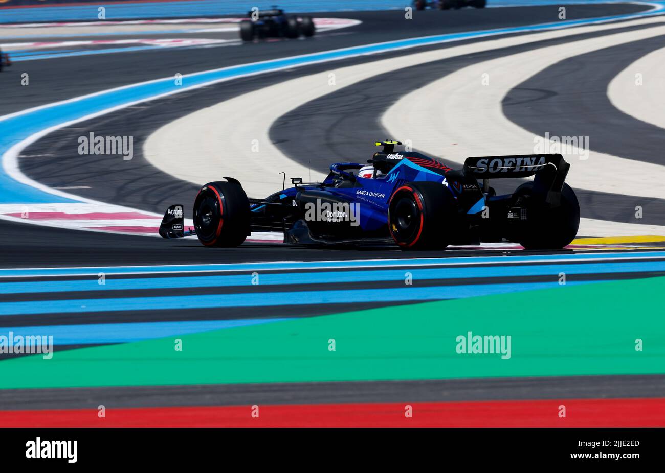 Le Castellet, France. 23rd juillet 2022. #6 Nicholas Latifi (CAN, Williams Racing), Grand Prix de France F1 au circuit Paul Ricard sur 23 juillet 2022 au Castellet, France. (Photo par HIGH TWO) Credit: dpa/Alay Live News Banque D'Images