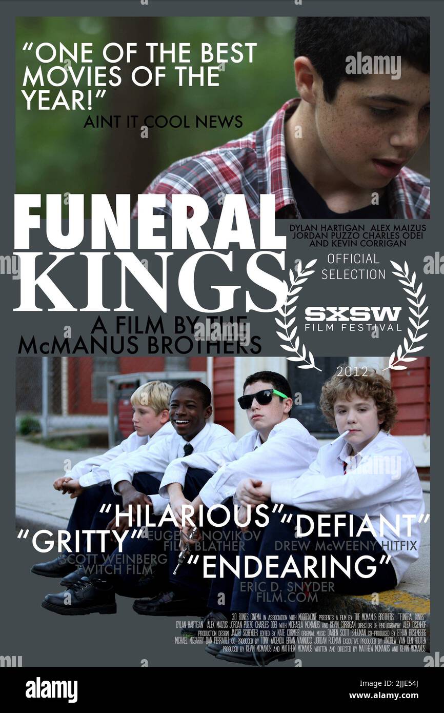 PUZZO,ODEI,HARTIGAN,MAIZUS, LES ROIS FUNÉRAIRES, 2012 Banque D'Images