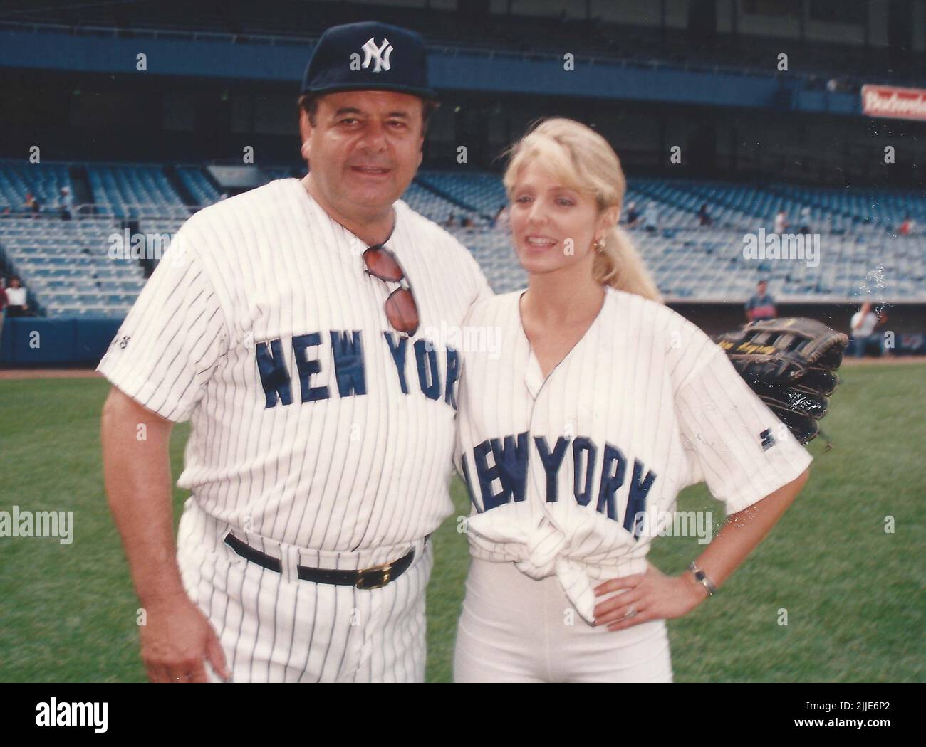 **PHOTO fFILE** Paul Sorvino est décédé. Paul Sorvino, Marla Maples 1992 photo de John Barrett/PHOTOlink/MediaPunch Banque D'Images