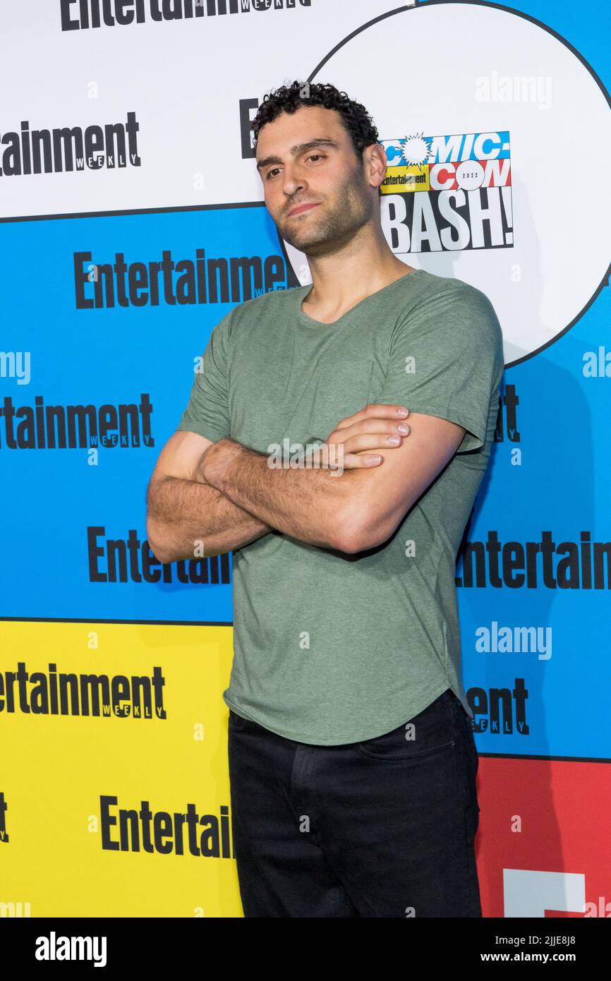 23 juillet 2022, San Diego, Californie, États-Unis : Dane DiLiegro participe au comic-con Bash annuel d'Entertainment Weekly au Hard Rock Hotel San Diego on 23 juillet 2022 à San Diego, Californie. (Image de crédit : © Marissa carter/ZUMA Press Wire) Banque D'Images