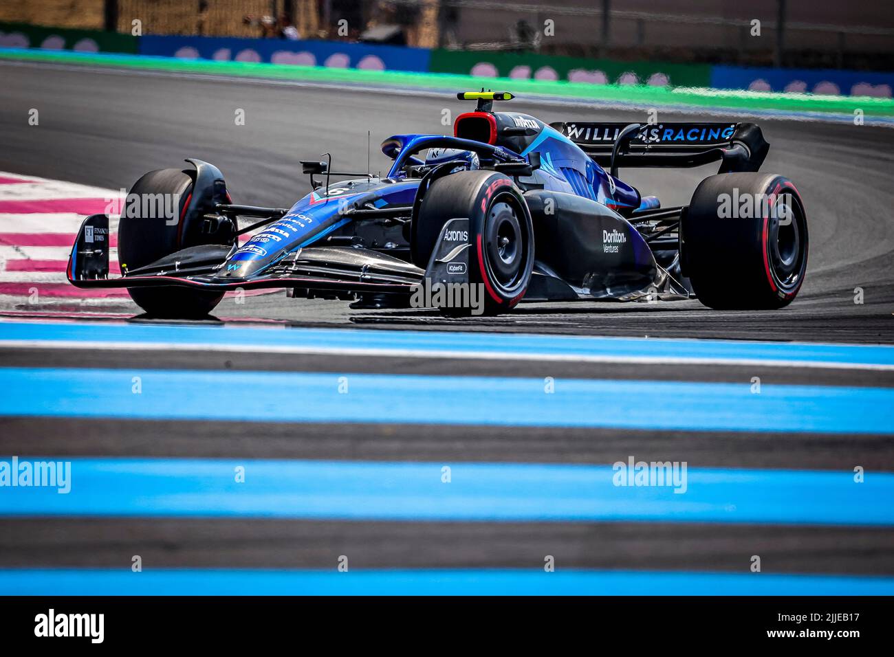 Le Castellet, France. 23rd juillet 2022. #6 Nicholas Latifi (CAN, Williams Racing), Grand Prix de France F1 au circuit Paul Ricard sur 23 juillet 2022 au Castellet, France. (Photo par HIGH TWO) Credit: dpa/Alay Live News Banque D'Images