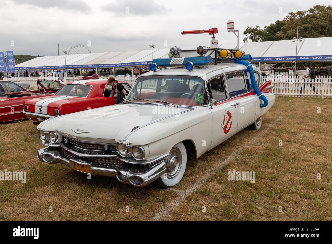 Ghostbusters Ecto1 – Cadillac Miller-Meteor Banque D'Images