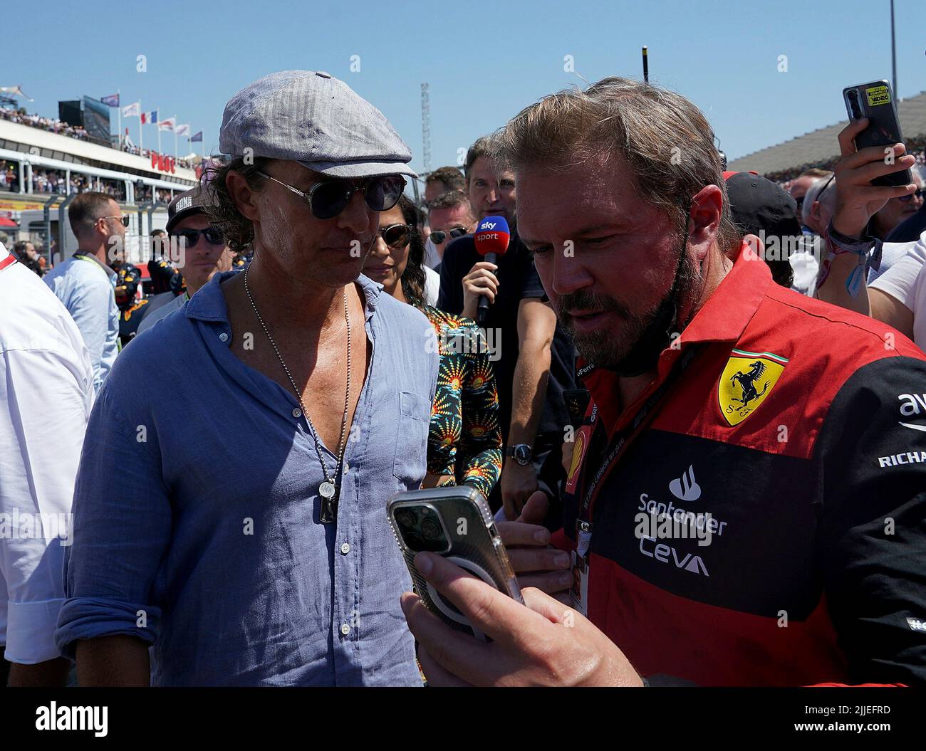 Le Castellet, Frankreich. 24th juillet 2022. 07/24/2022, circuit Paul Ricard, le Castellet, FORMULE 1 LENOVO GRAND PRIX DE FRANCE 2022, en photo Credit: dpa/Alay Live News Banque D'Images