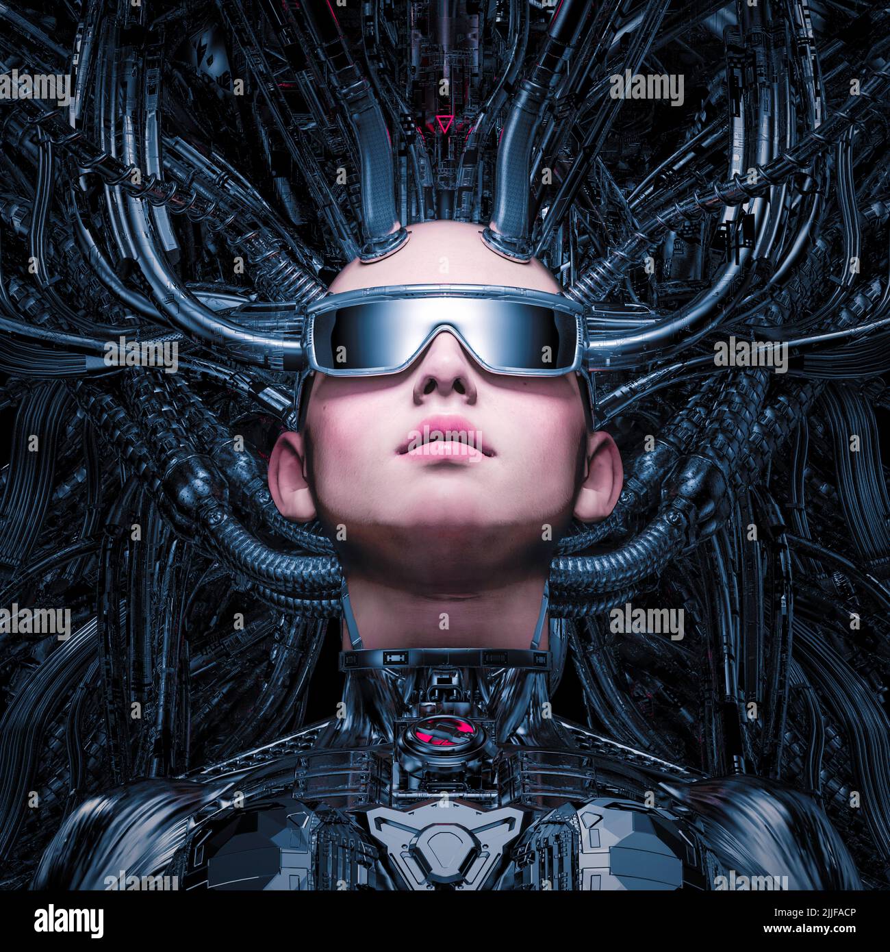 Lunettes De Soleil Mod. MIRRORED AIRCRAFT - Pilote Aviateur Homme Femme