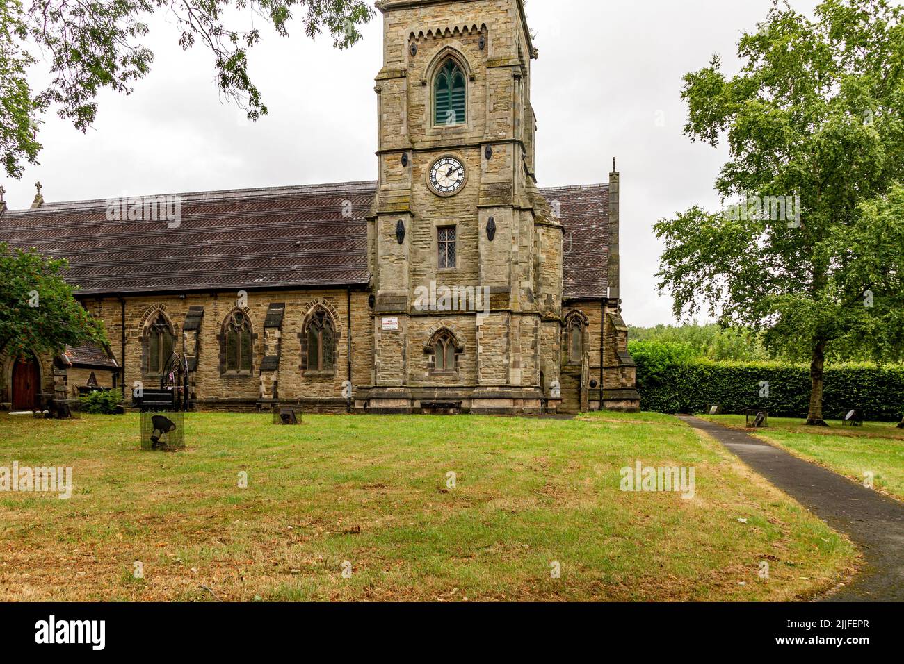 St Luke Silverdale, Stoke-on-Trent Banque D'Images