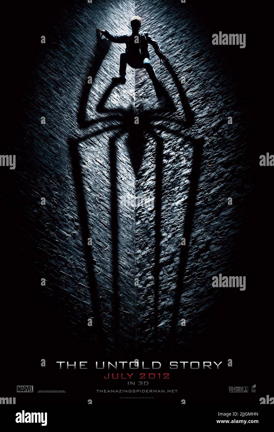 Spider man movie poster Banque de photographies et d'images à