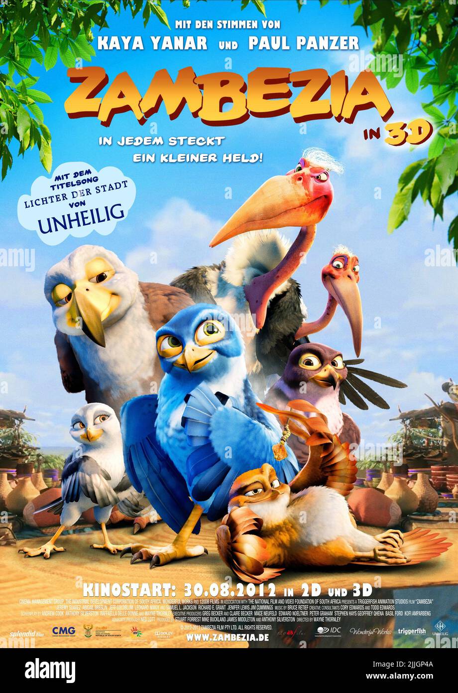 AFFICHE KAI, ZAMBEZIA, 2012 Banque D'Images