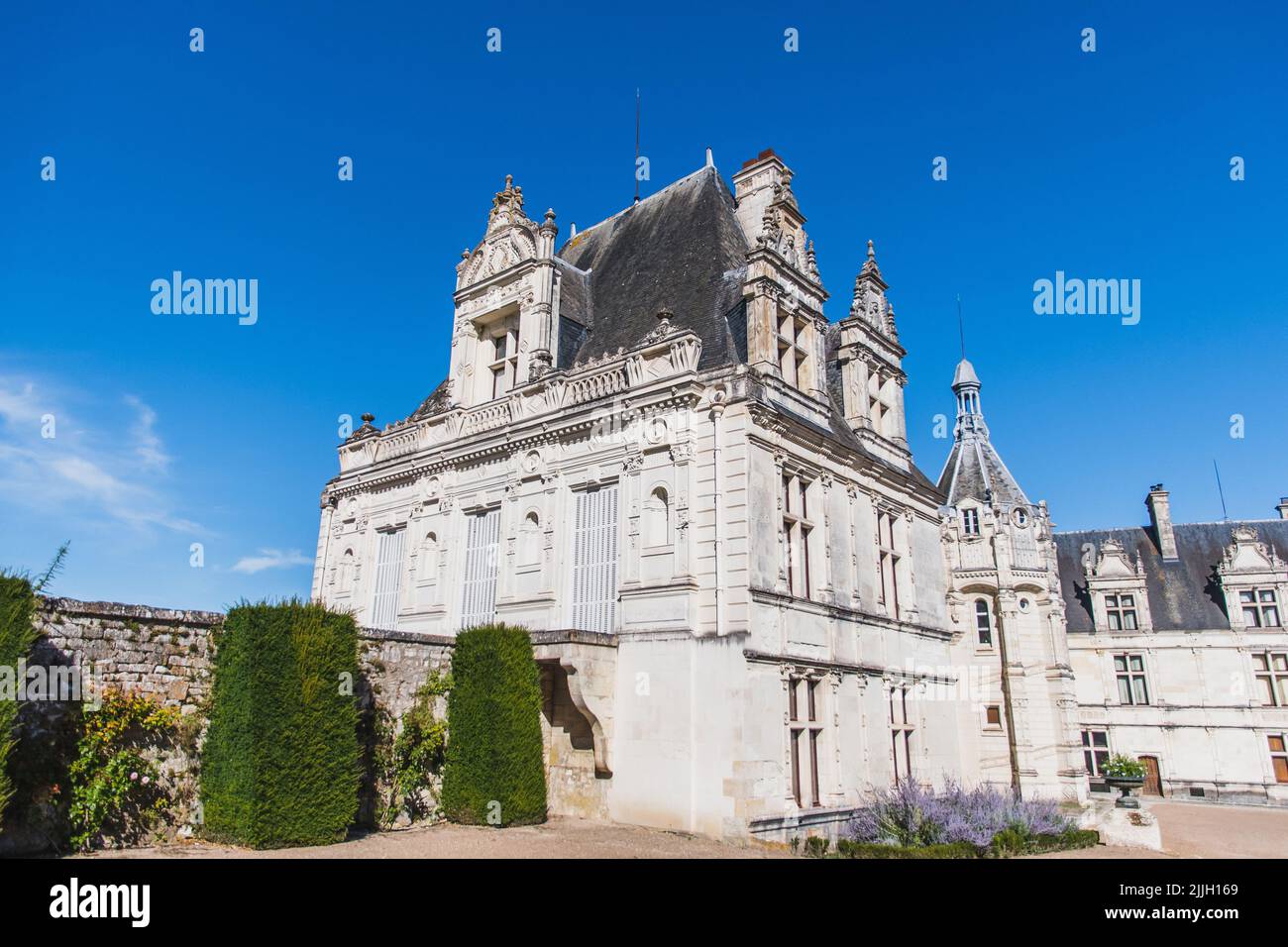 Château de Saint-Aignan dans le Loir-et-cher en France Banque D'Images