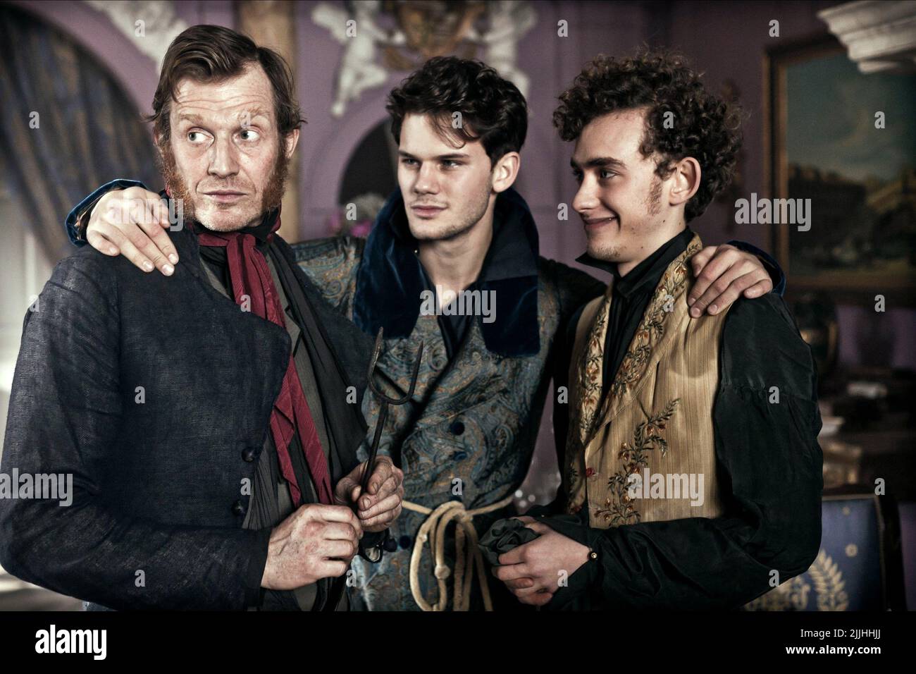 JASON FLEMYNG, JEREMY IRVINE, OLLY ALEXANDER, de grands espoirs, 2012 Banque D'Images