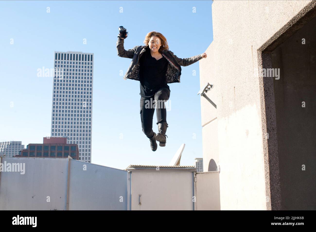 MILEY CYRUS, DE SORTE UNDERCOVER, 2012 Banque D'Images