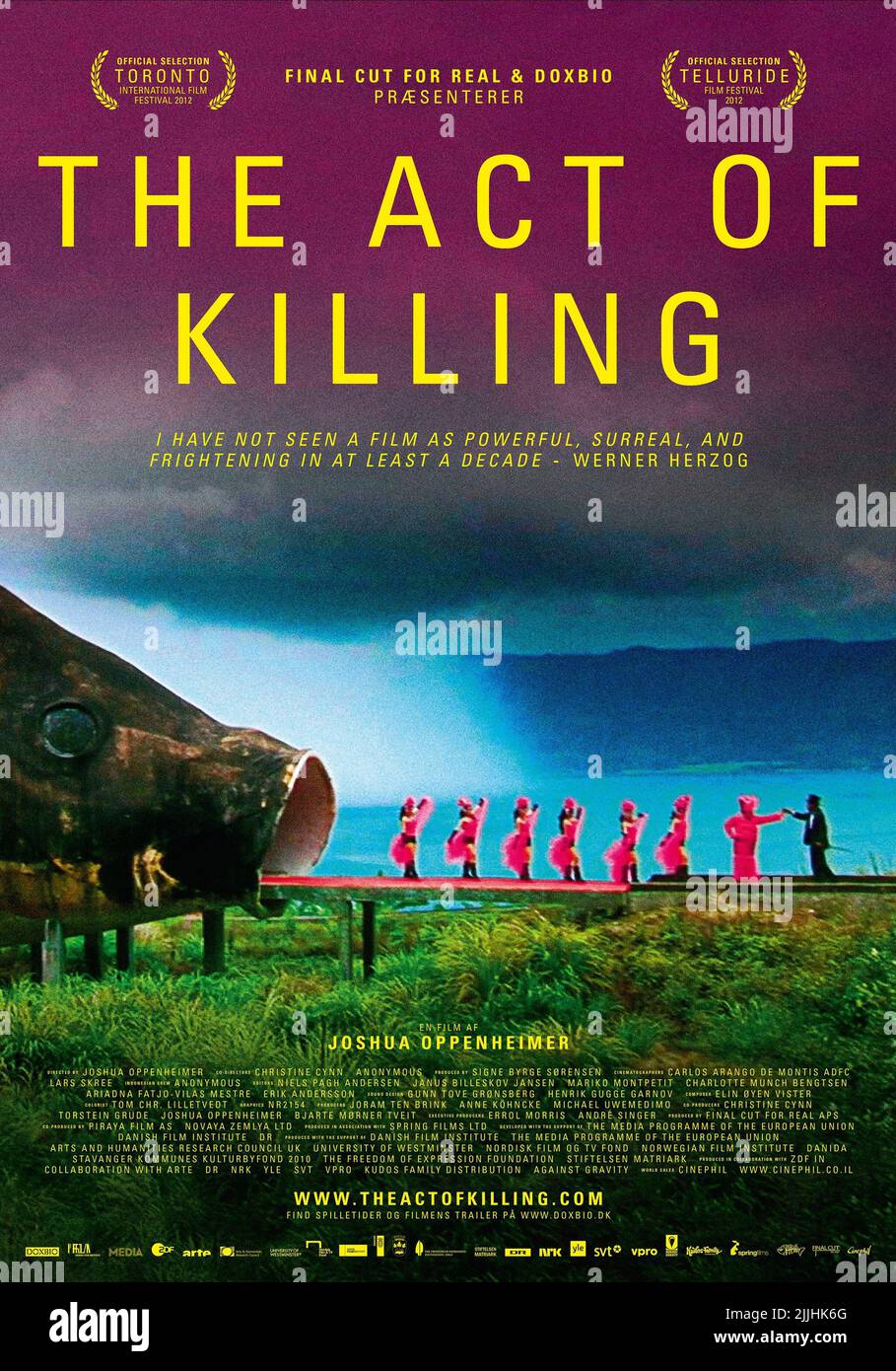 AFFICHE DE FILM, L'ACTE DE TUER, 2012 Banque D'Images