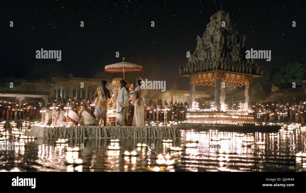 TEMPLE VILLIANUR, VIE DE PI, 2012 Banque D'Images