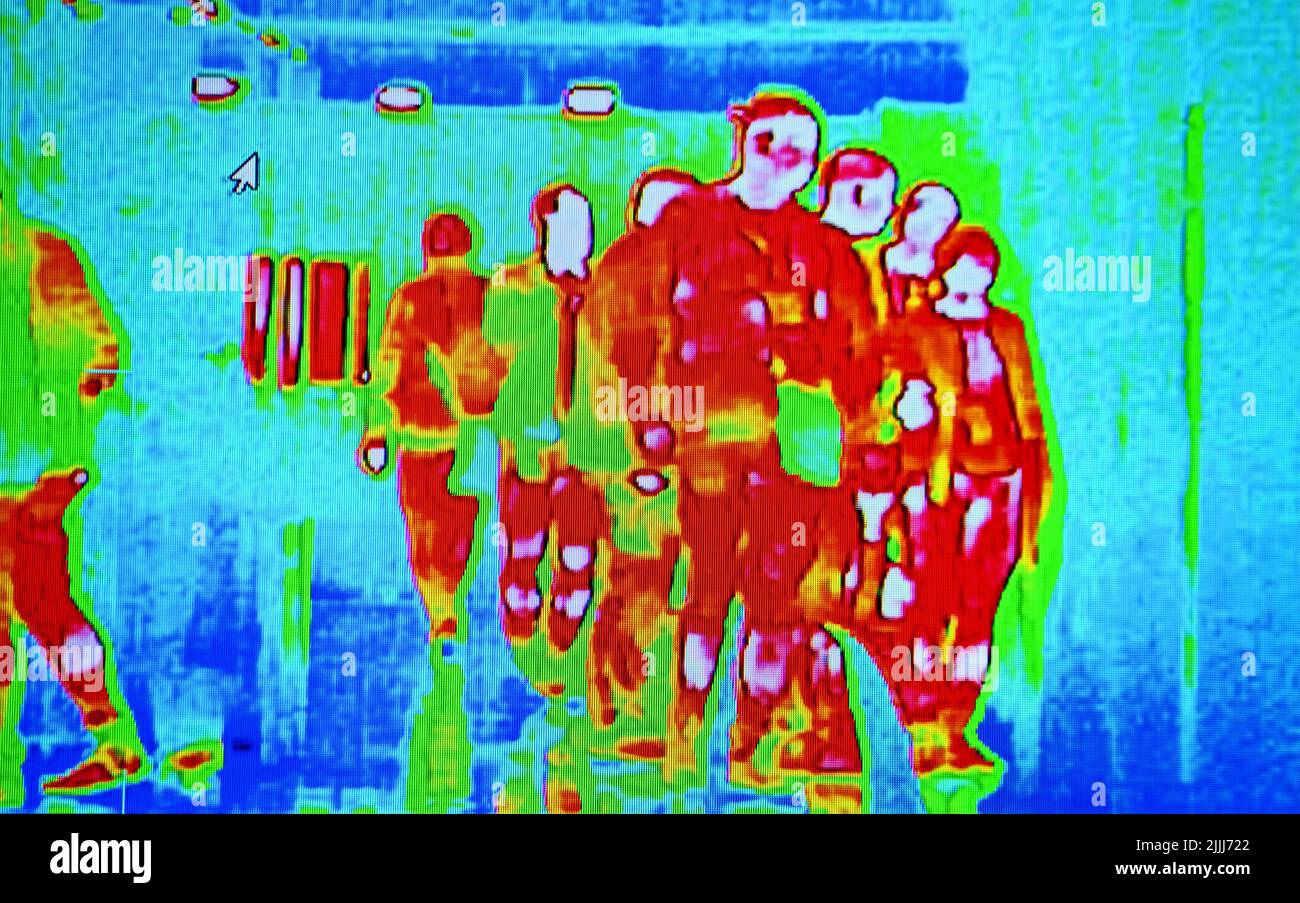 caméra de vision thermique, unité d'imagerie de la température