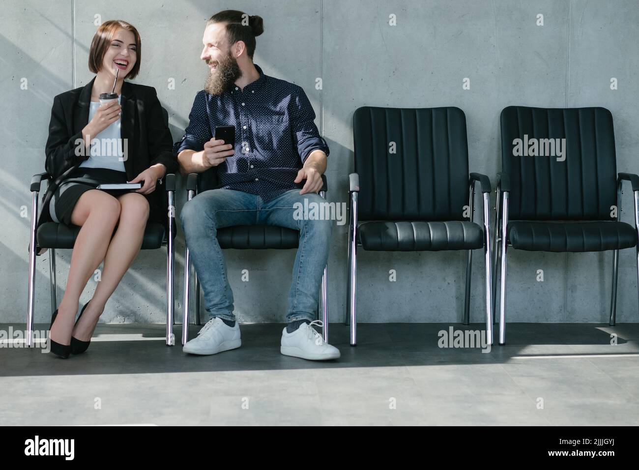 recrutement d'entreprises pour les candidats à un entretien d'emploi Banque D'Images