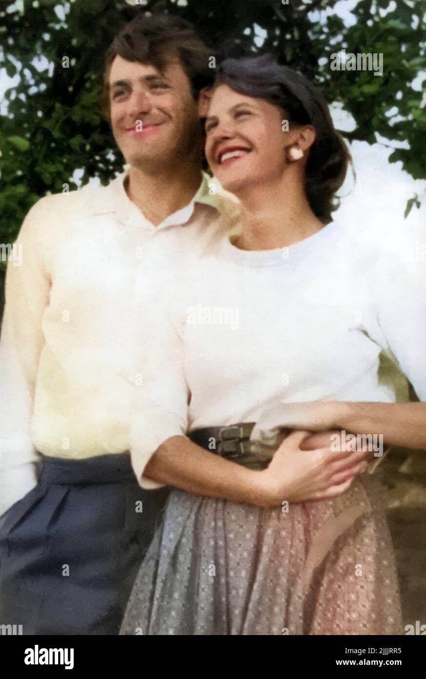 Ted hughes and sylvia plath Banque de photographies et d’images