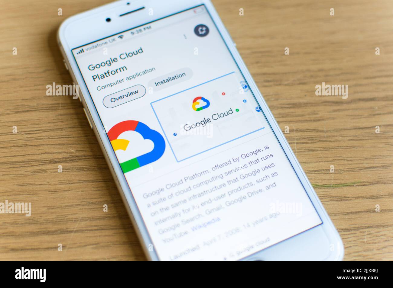 Google Cloud Banque D'Images
