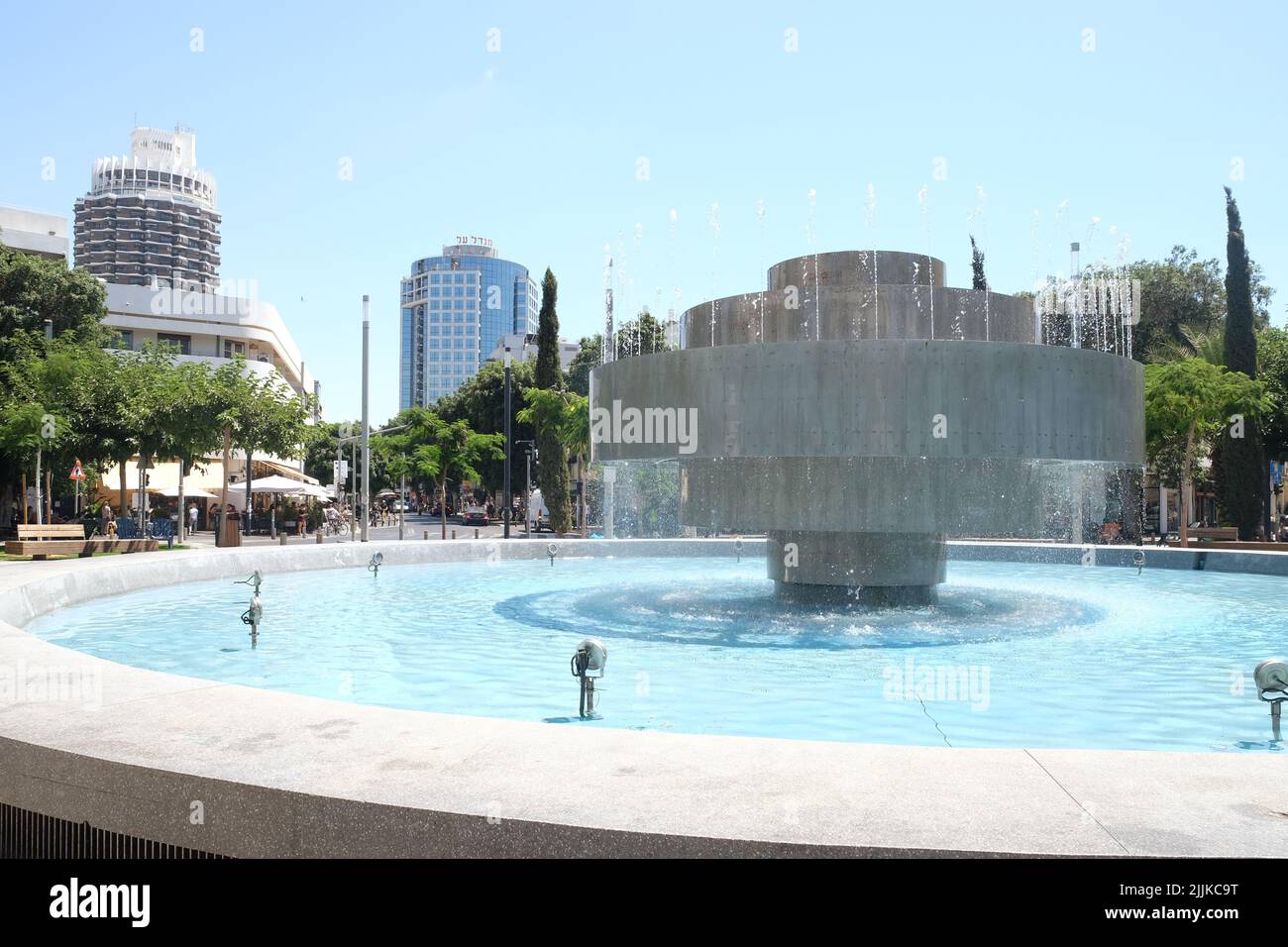 Rue Dizengoff, place Dizengoff, tel Aviv, Israël - juin 2022 Banque D'Images