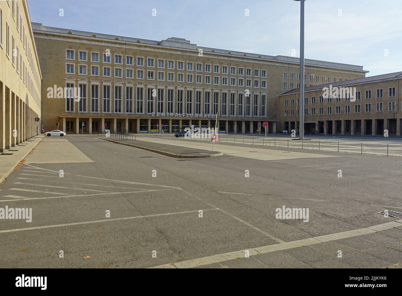 Berlin, Flughafen Tempelhof, Flughafengebäude, 1936-1941 Banque D'Images