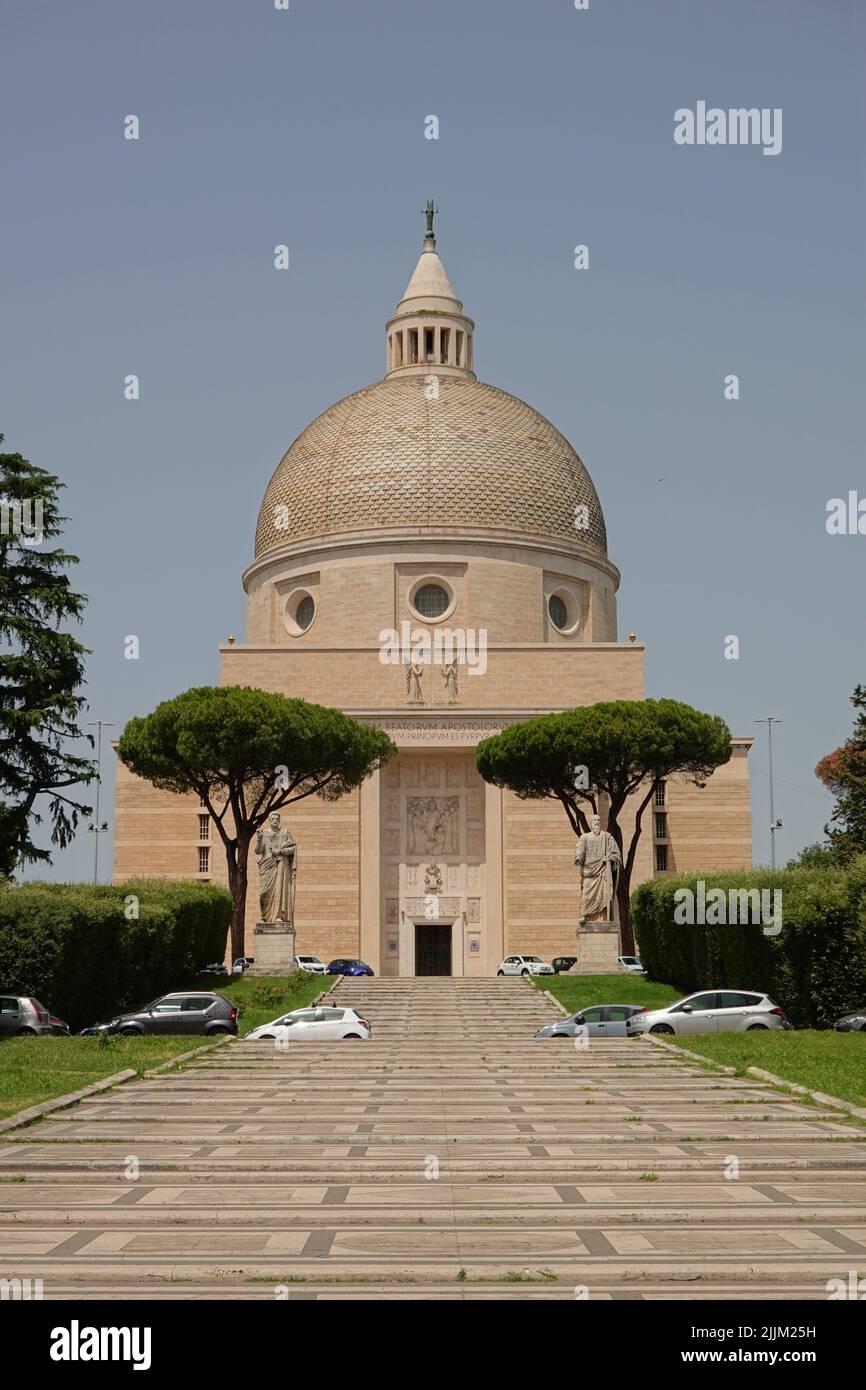 ROM, EUR-Viertel, Basilika St. Peter und Paul // Rome, EUR (Espossizione Universale di Roma), Basilica dei Santi Pietro e Paolo Banque D'Images