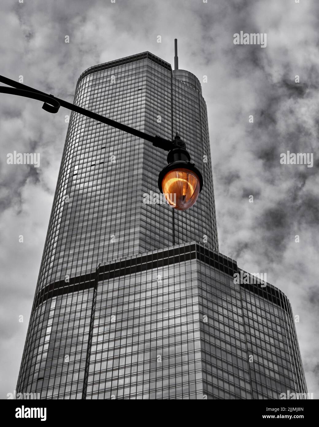 La Trump Tower à Chicago Banque D'Images