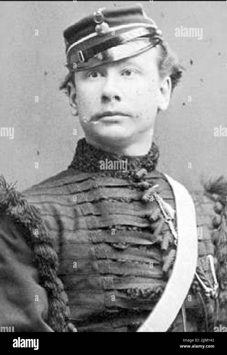 Portrait du lieutenant Carl Gustaf Åkerhielm Banque D'Images