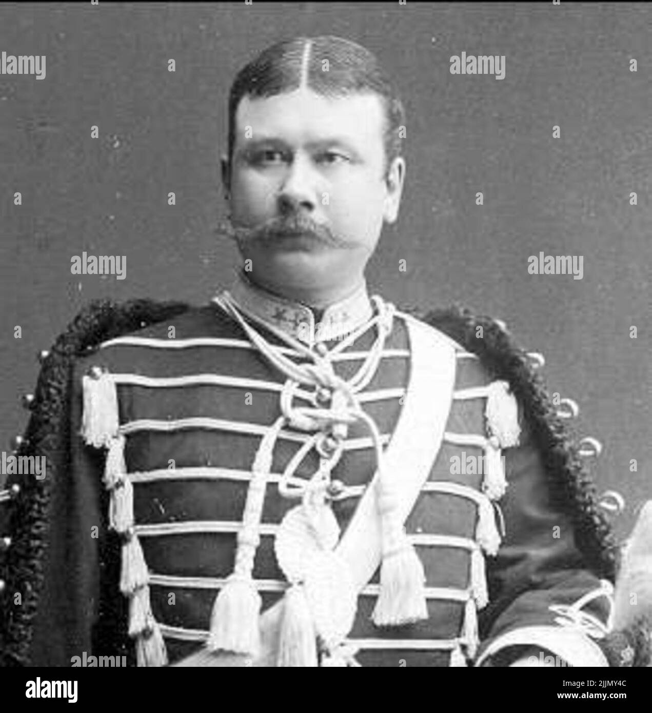 Portrait du lieutenant Carl Gustaf Åkerhielm Banque D'Images