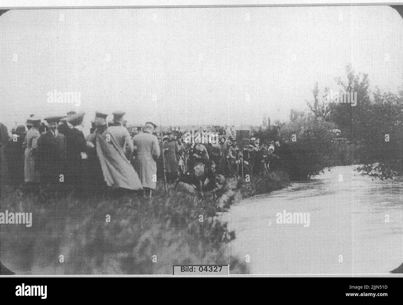 K3. Chasse à l'étranger. Banque D'Images