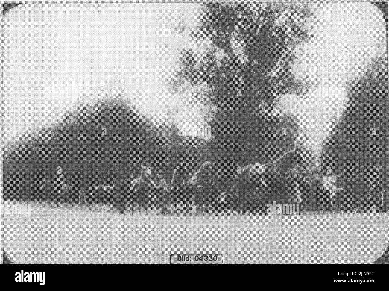 K3. Chasse à l'étranger 1920s. Banque D'Images