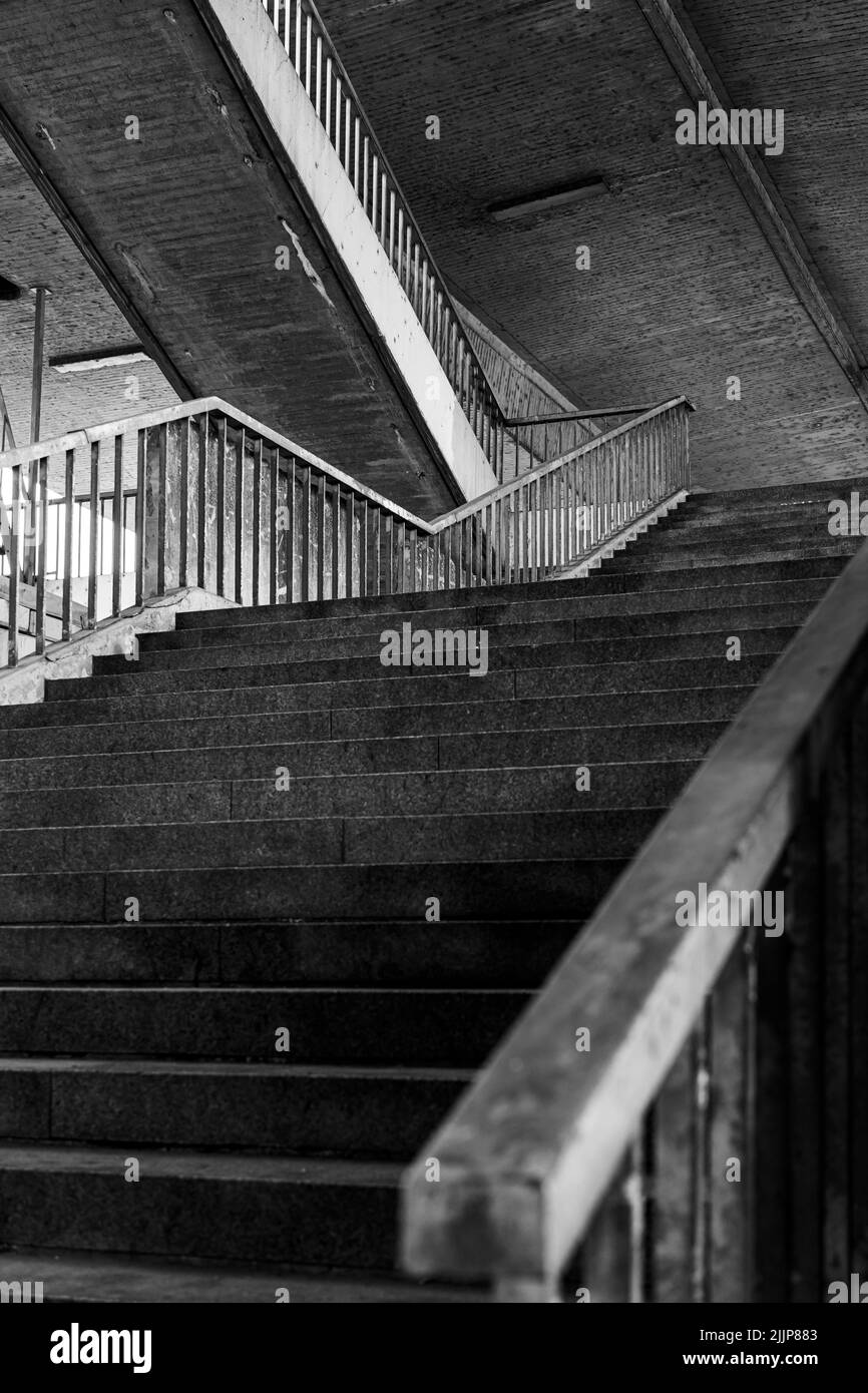 Une vidéo en noir et blanc de la ville de New York Banque D'Images