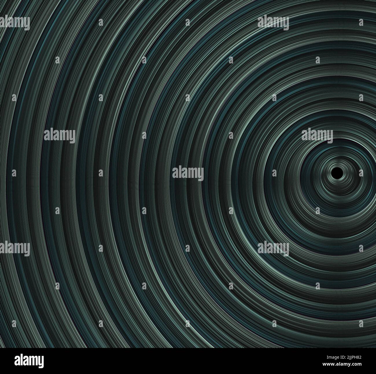 Un fond de différentes tailles d'anneaux métalliques Banque D'Images