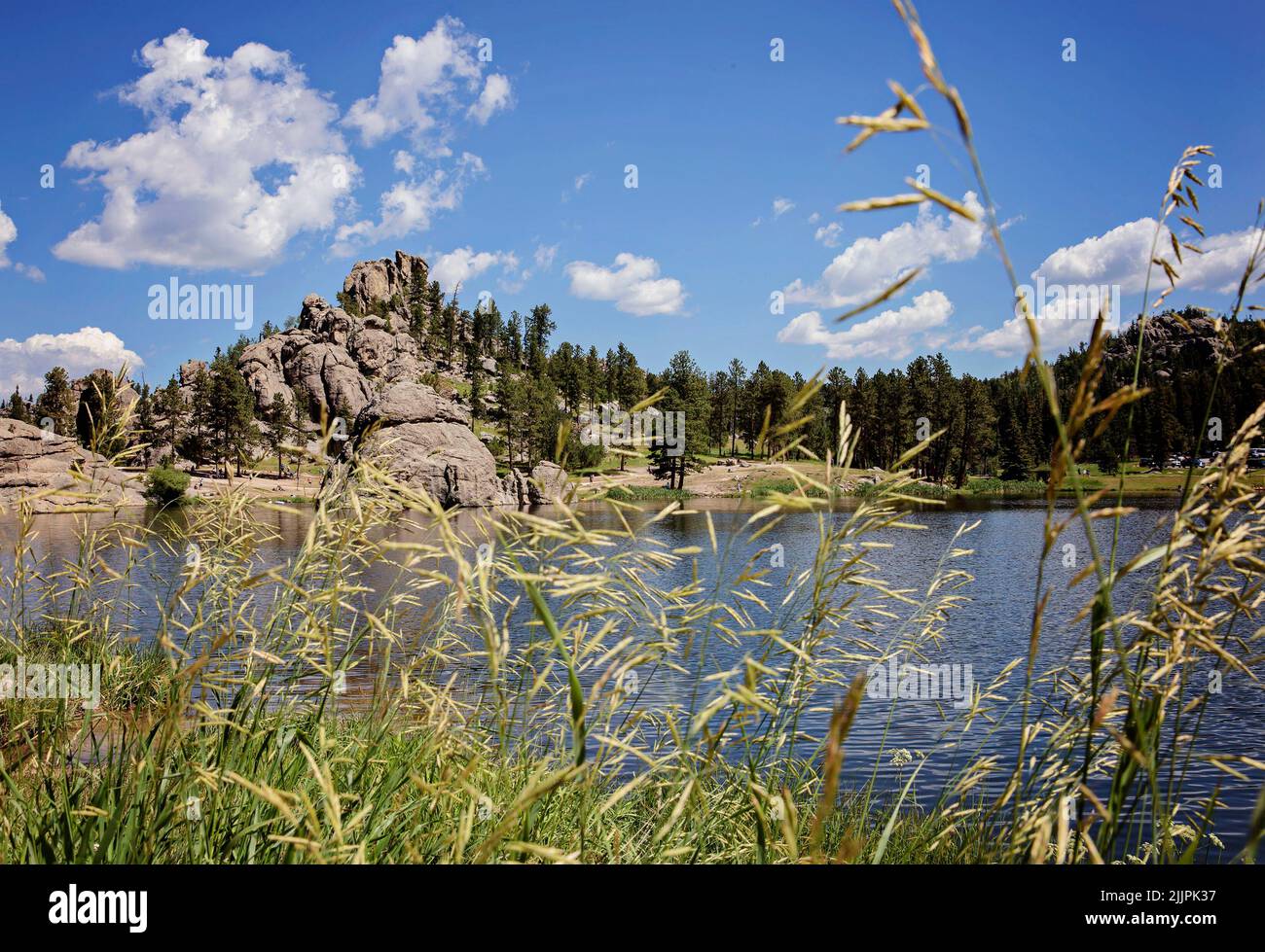 Sylvan Lake, Dakota du Sud Banque D'Images
