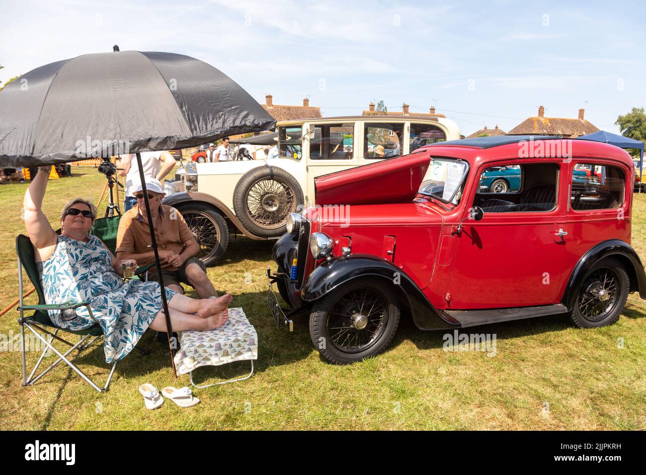 Un Austin Seven Appledore 1933 Classic car Show Kent Banque D'Images