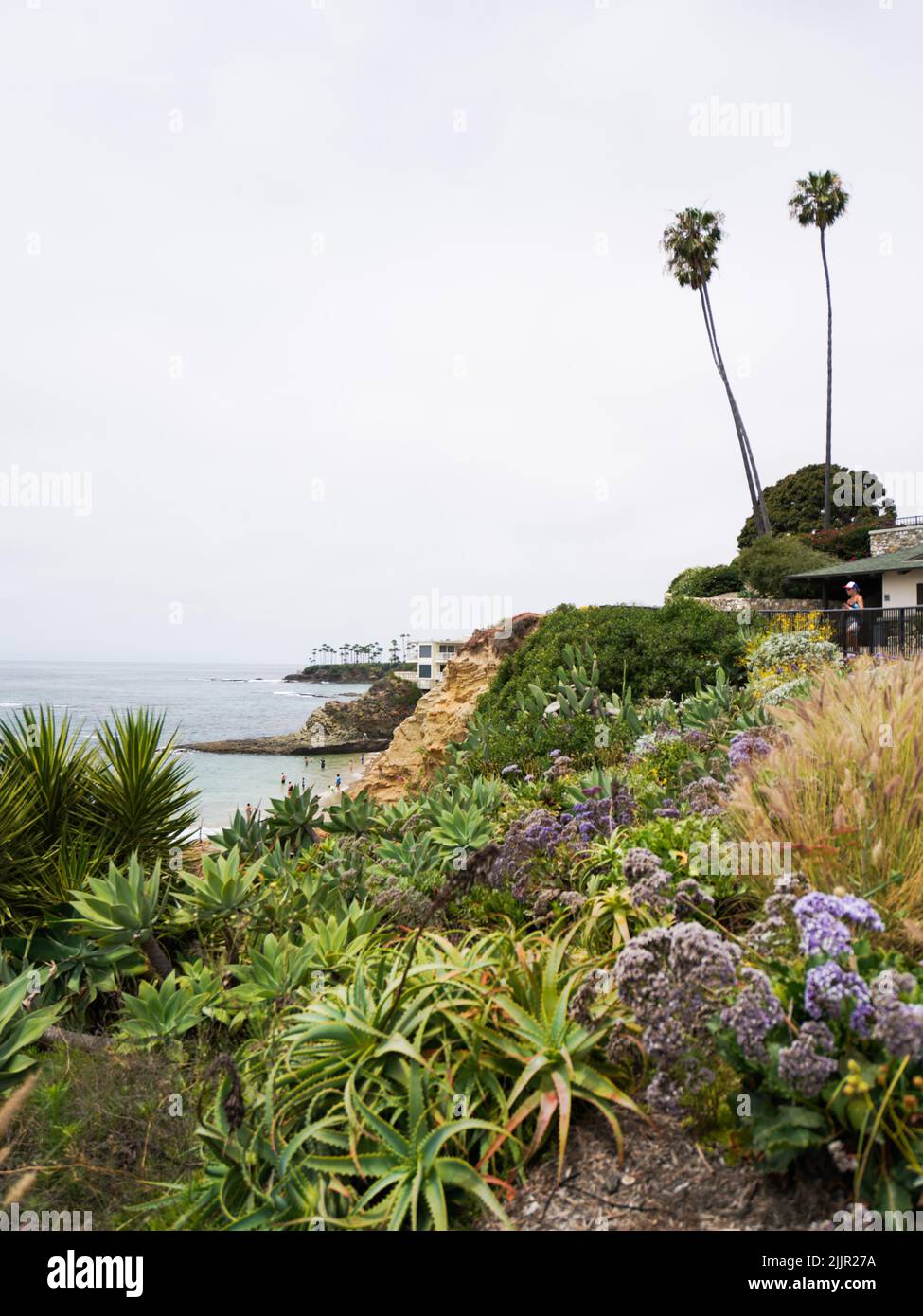 Une vue magnifique sur la plage de Laguna Banque D'Images