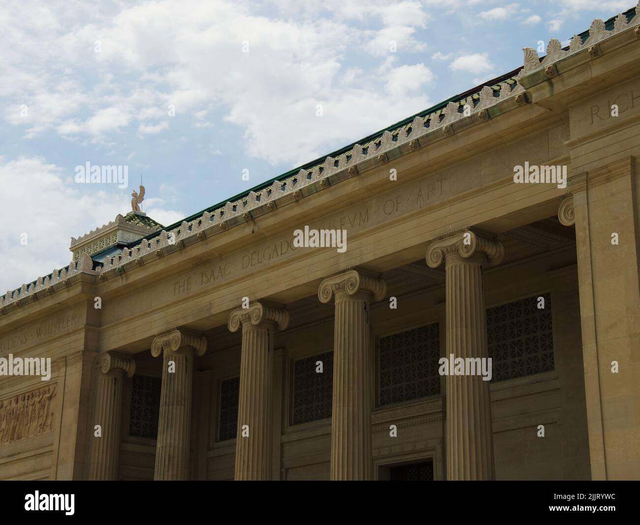Le musée d'art de la Nouvelle-Orléans dans City Park. Banque D'Images