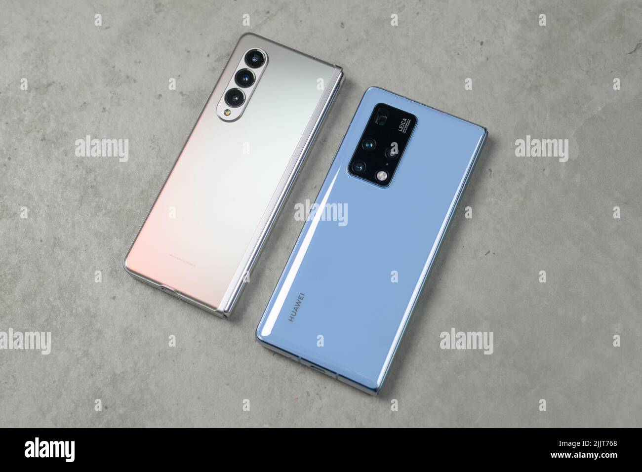 Samsung Ecosystem au Mobile World Congress Barcelone 2022, Espagne - 03 mars 2022 Banque D'Images