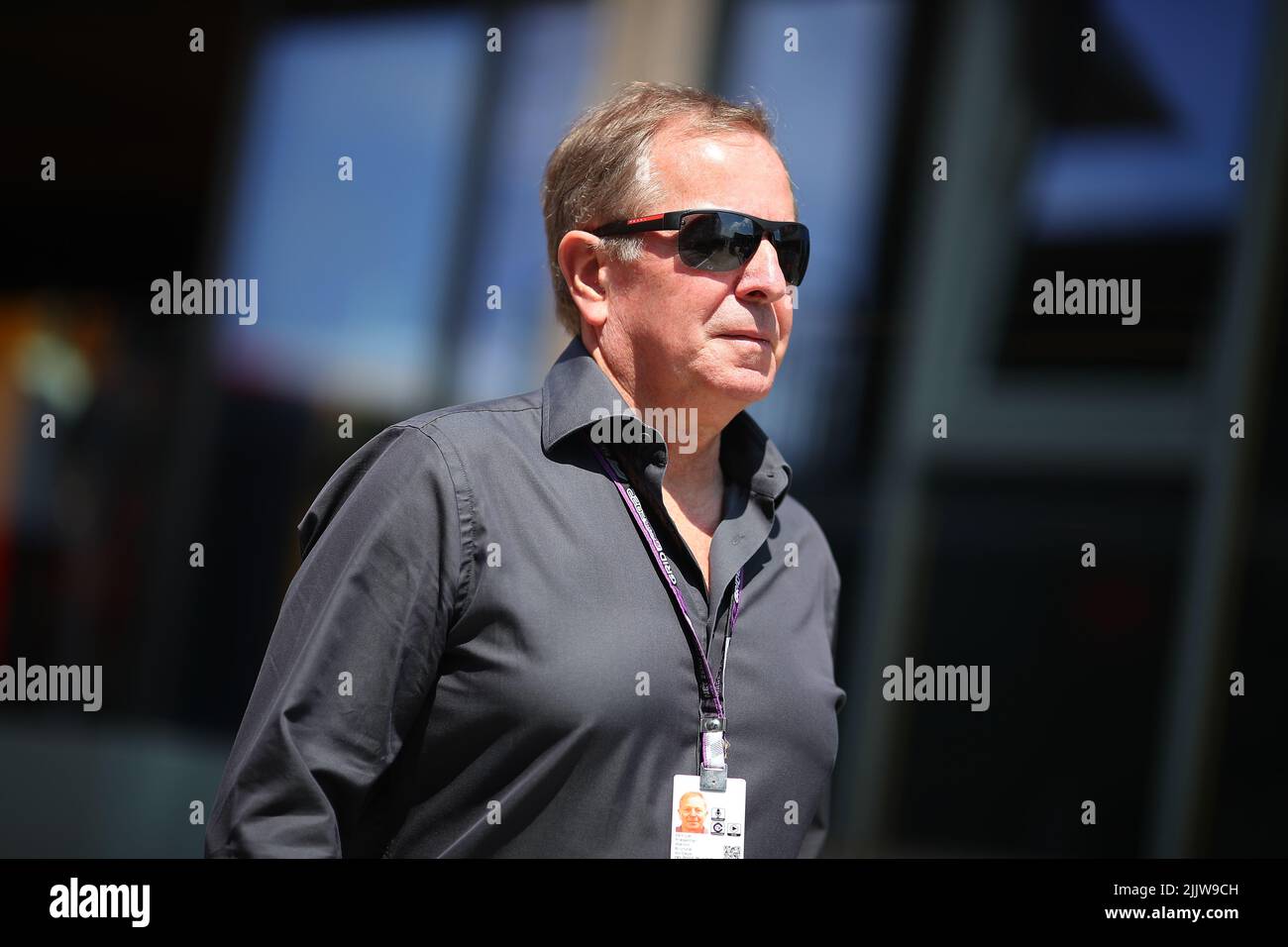 Martin Brundle (GRB) ancien pilote F1, avec McLaren, Ligier, Tyrrell, Brabham