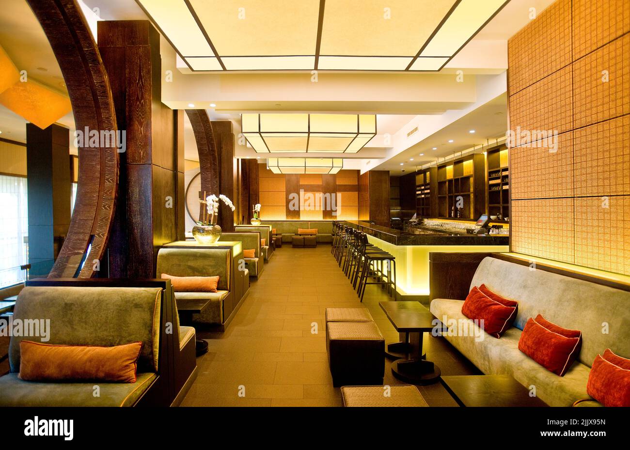 Restaurant Nobu, le Cap, Afrique du Sud Banque D'Images