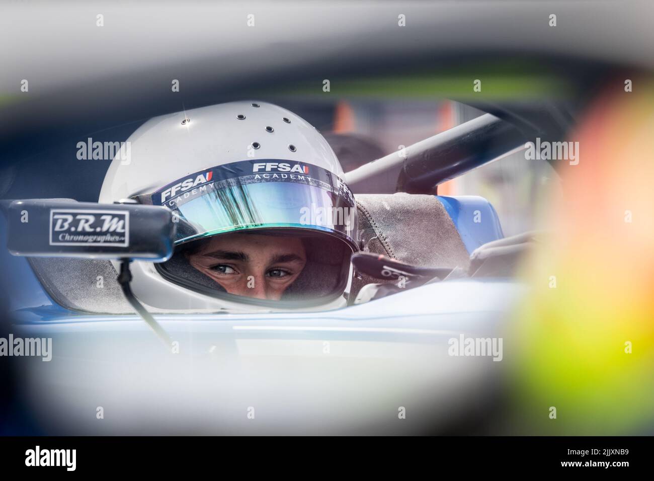 ANDRIOLO Romain (FRA), Formule 4 - Mygale génération 2, portrait pendant les TotalEnergies 24 2022 heures de Spa 2022, 7th tour du Fanatec GT World Challenge Europe réalisé par AWS, de 27 juillet à 31, 2021 sur le circuit de Spa-Francorchamps, à Stavelot, Belgique - photo : Paul Vaicle / DPPI / DPPI / LiveMedia Banque D'Images