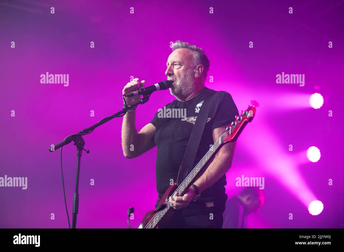 Peter Hook & The Light - Barrowland Glasgow 28th juillet 2022 crédit : Glasgow Green à l'heure d'hiver/Alamy Live News Banque D'Images