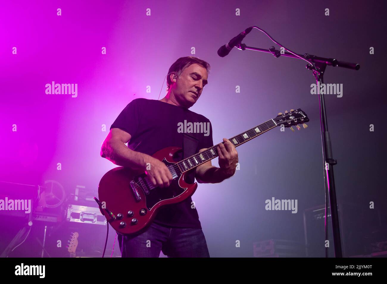 Peter Hook & The Light - Barrowland Glasgow 28th juillet 2022 crédit : Glasgow Green à l'heure d'hiver/Alamy Live News Banque D'Images