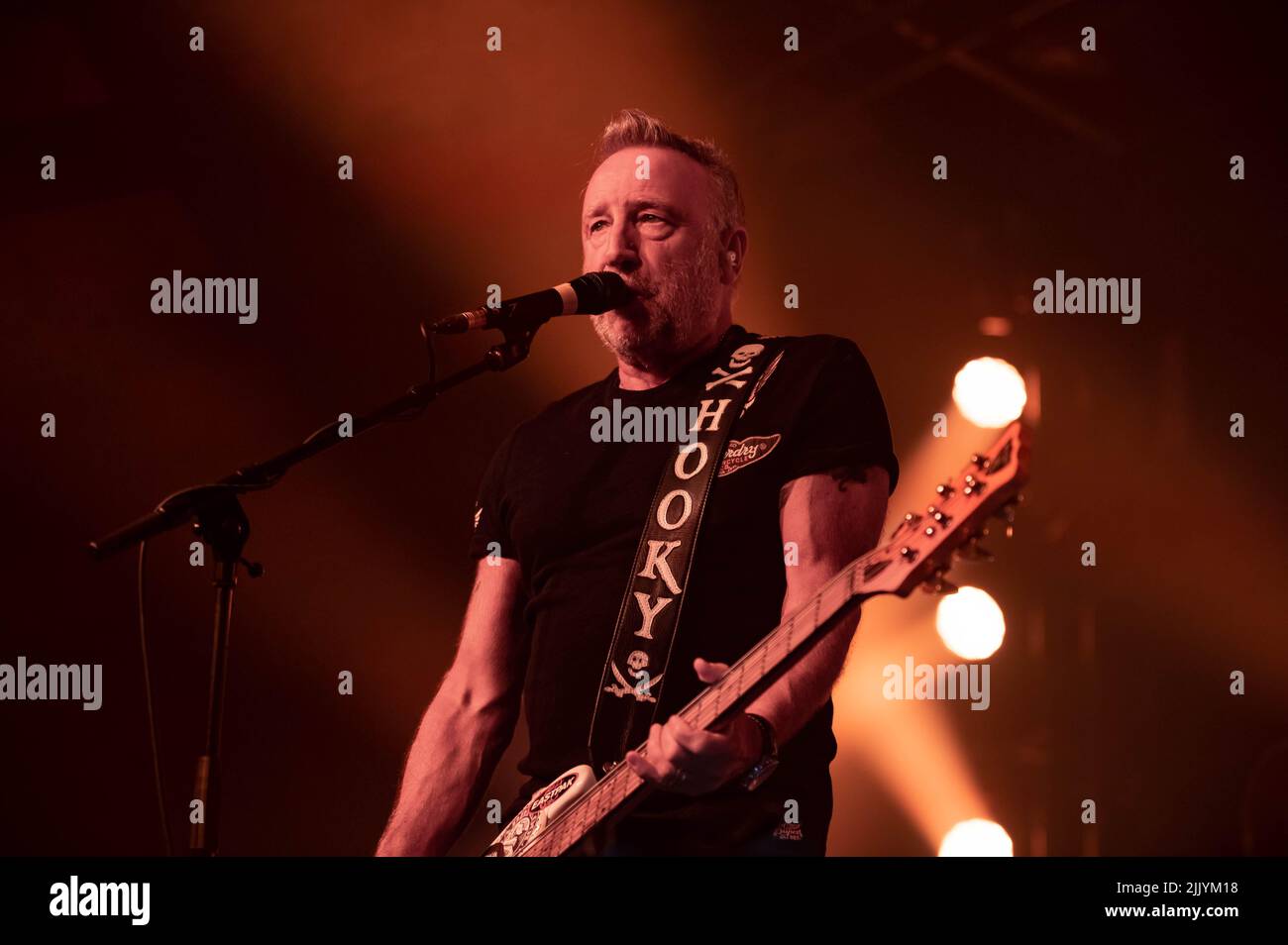 Peter Hook & The Light - Barrowland Glasgow 28th juillet 2022 crédit : Glasgow Green à l'heure d'hiver/Alamy Live News Banque D'Images