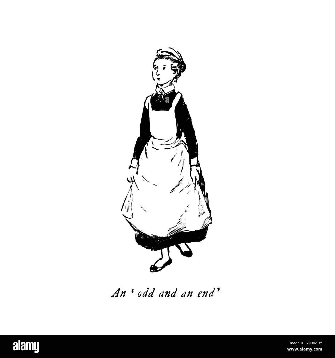 Une Odd et une fin l'admirable Crichton est une pièce de théâtre dessinée écrite en 1902 par J. M. Barrie. Illustré par Hugh Thomson RI (1 juin 1860 – 7 mai 1920) est un illustrateur irlandais né à Coleraine près de Derry. Il est surtout connu pour ses illustrations au stylo et à l'encre d'auteurs comme Jane Austen, Charles Dickens et J. M. Barrie. Banque D'Images