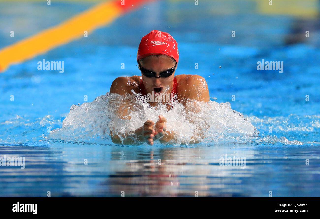 Programme Tv Du Vendredi 29 Juillet 2022 L'Imogen Louise Clark d'Angleterre pendant la course BreastStroke